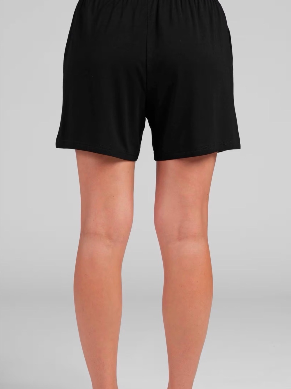 Comfort Women’s Lounge Shorts in Onyx Black size L - Picture 3 of 7